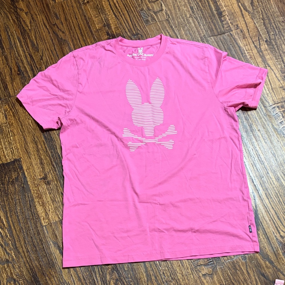 Psycho Bunny Vibrant Pink Tee